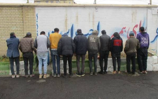 جمعآوری ۲۴ معتاد متجاهر در الیگودرز