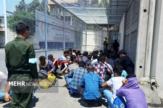 جمع آوری ۷۴ نفر معتاد متجاهر در نیکشهر