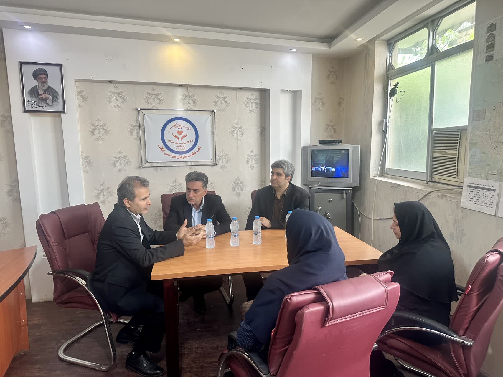 بازدید سرپرست شورای هماهنگی مبارزه با موادمخدر استان گیلان از مراکز کاهش آسیب (DIC) رشت