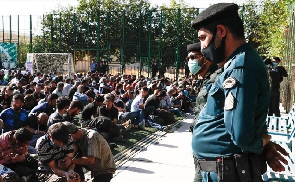 ۳۱۲ معتاد متجاهر در اردبیل جمع‌آوری شدند