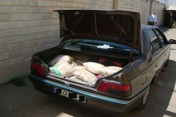 ناکامی قاچاقچی موادمخدر با عکس‌العمل به موقع پلیس داراب