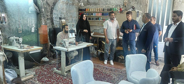 افتتاح کارگاه مبلمان‌سازی مددجویان مرکز ترک اعتیاد اروند در شهرستان باوی