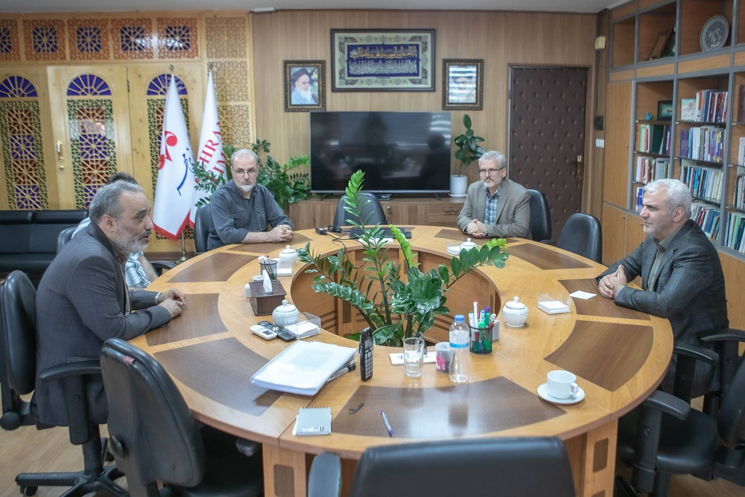 بازدید معاون پیشگیری و درمان ستاد مبارزه با موادمخدر از خبرگزاری مهر