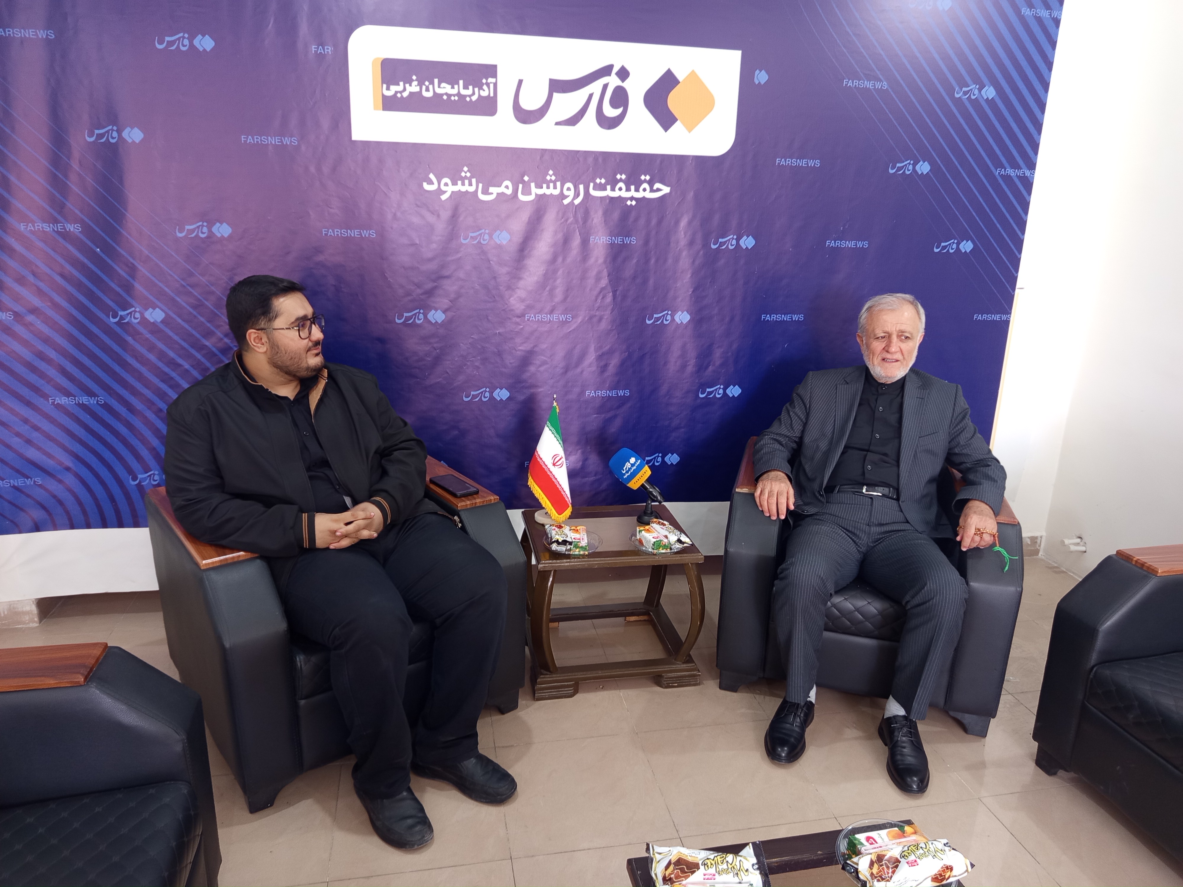 بازدید دبیر شورای هماهنگی مبارزه با مواد مخدر استان از خبرگزاری فارس استان آذربایجان غربی