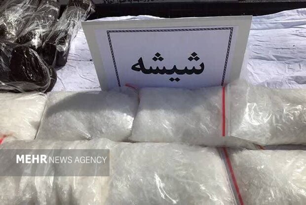 کشف بیش از ۱۱ کیلو شیشه در اردبیل
