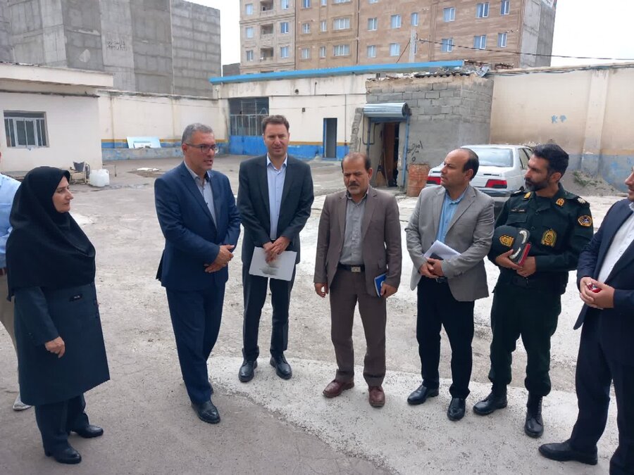 بازدید دبیر ستاد مبارزه با مواد مخدر استان اردبیل از کمپ ترک اعتیاد رهایی شهرستان نمین