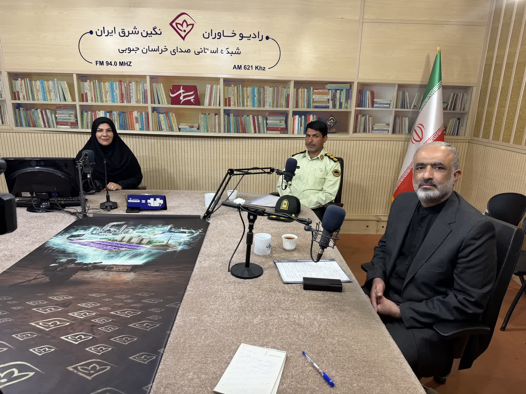 حضور دبیر شورای هماهنگی مبارزه با موادمخدر استان خراسان جنوبی در برنامه «پرسمان» صدا و سیمای استان