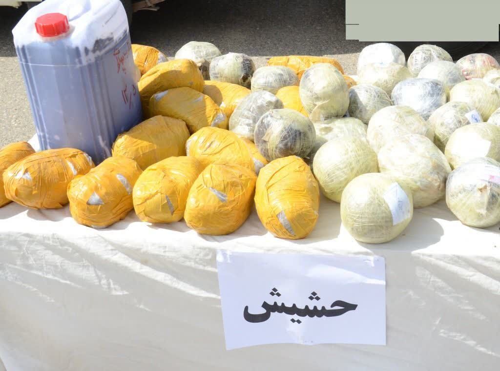 کشف ۲۰۸ کیلوگرم حشیش و تریاک در سربیشه