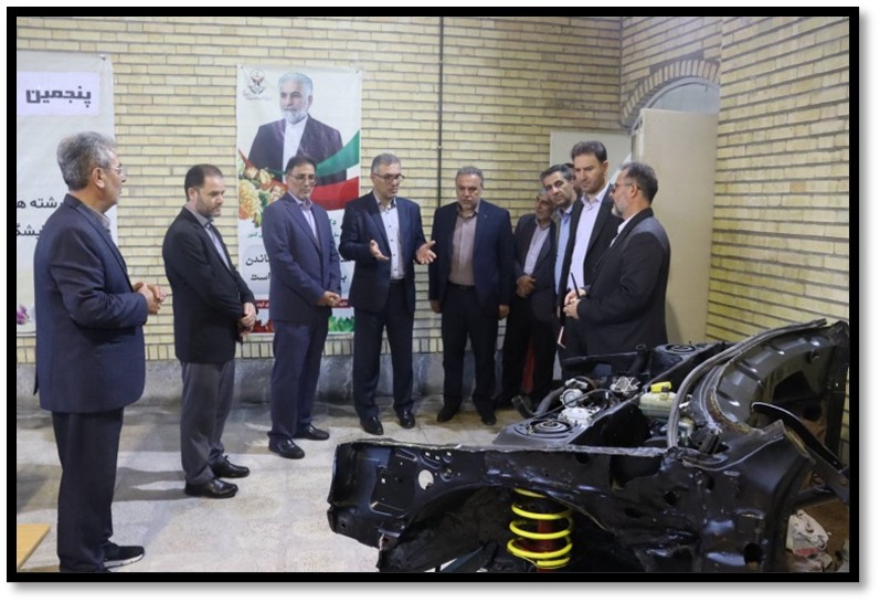 بازدید دبیر شورای هماهنگی مبارزه با مواد مخدر استان از مجموعه زندان مرکزی اردبیل