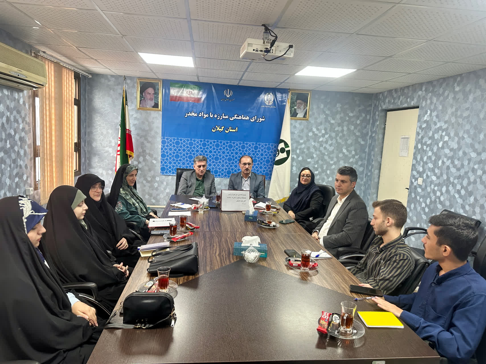 تاکید دبیر شورای هماهنگی مبارزه با مواد مخدر گیلان بر استفاده از ظرفیت دانشگاه فرهنگیان جهت آموزش و پیشگیری از آسیب‌های اجتماعی