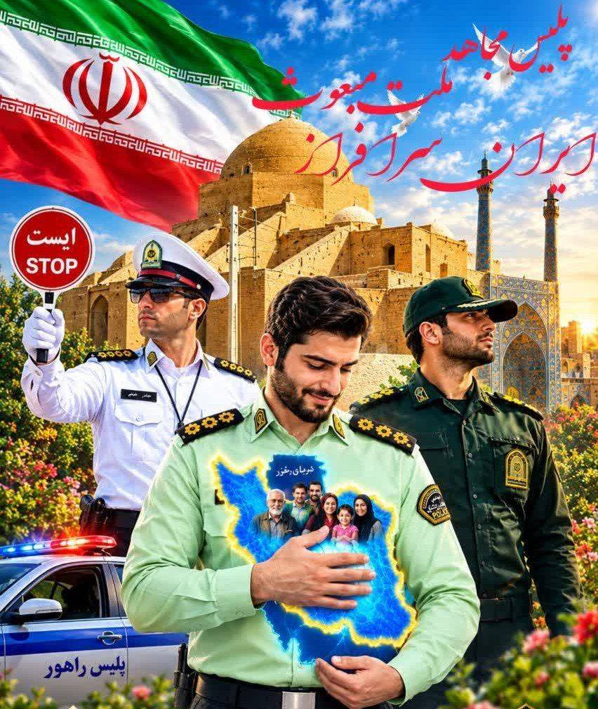 پیام دبیر شورای هماهنگی مبارزه باموادمخدر کیش به مناسبت فرارسیدن هفته انتظامی